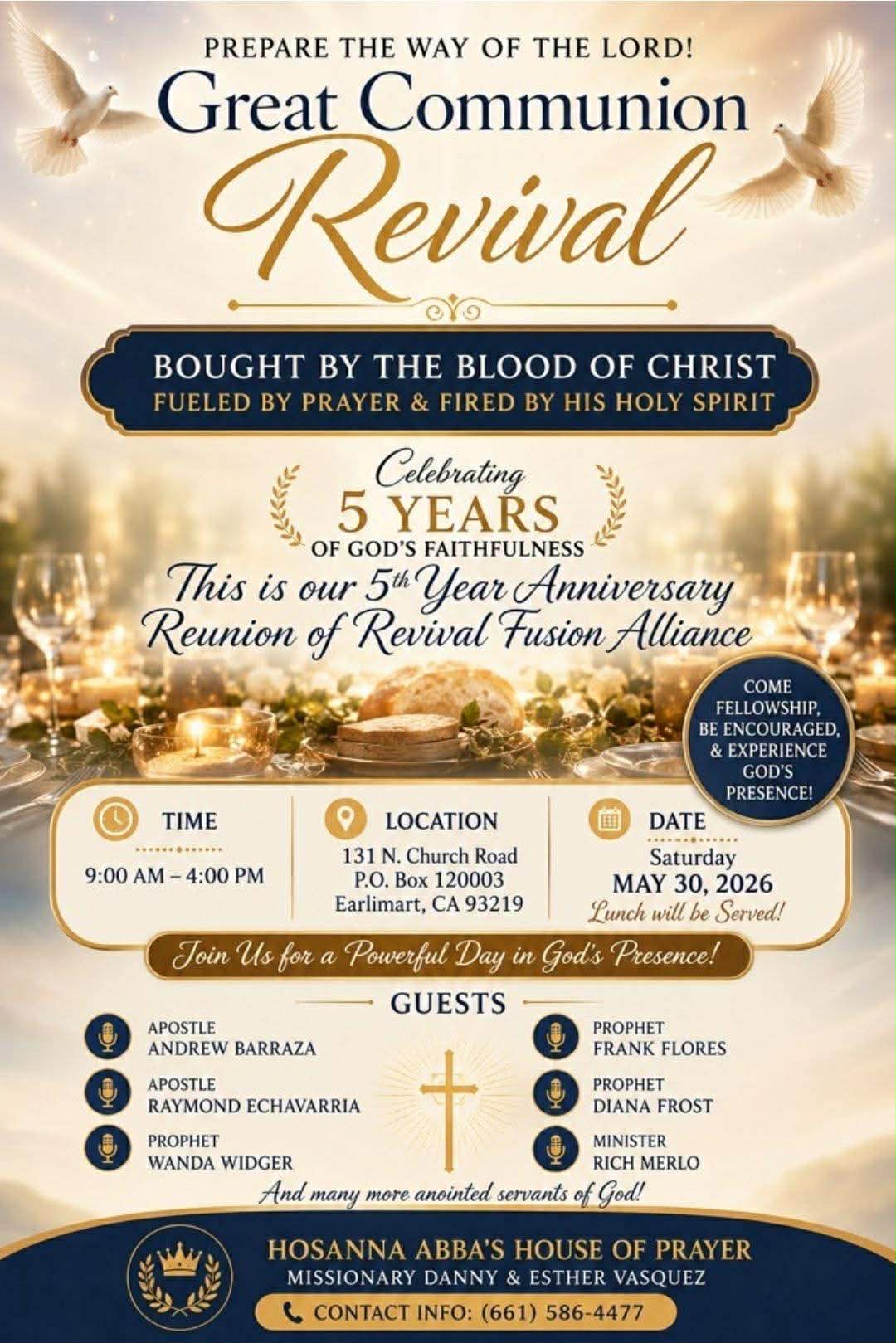 Apostolic & Prophetic Regional Gatherings